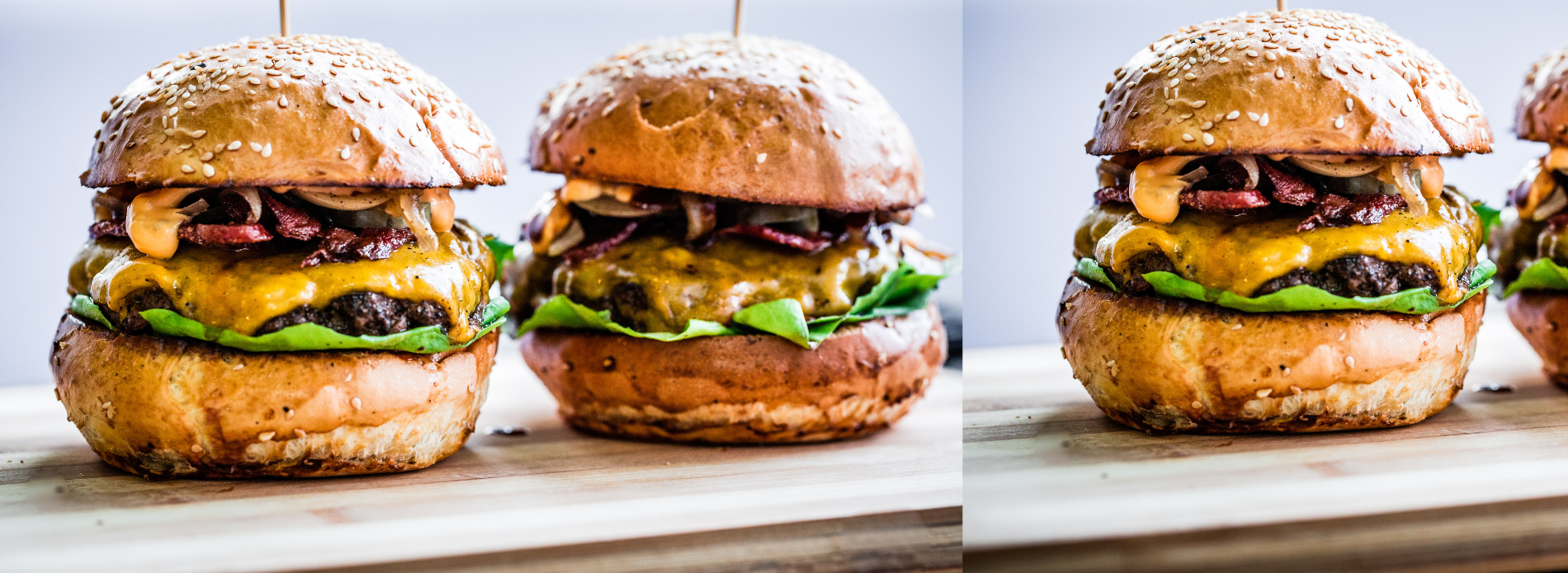 Aubergine beefburgers