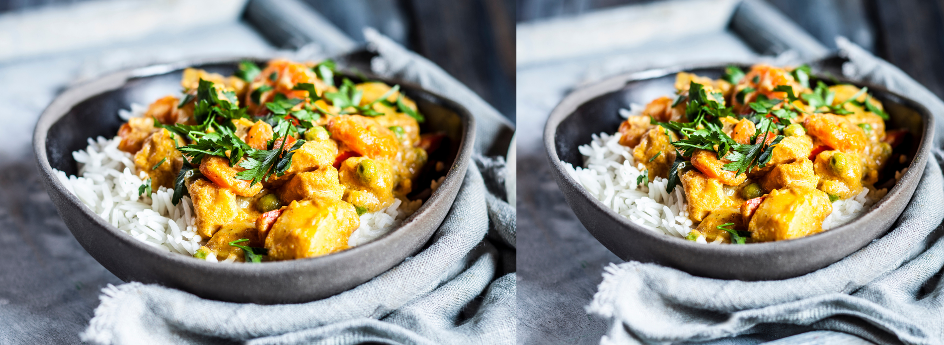 Squash and coconut curry