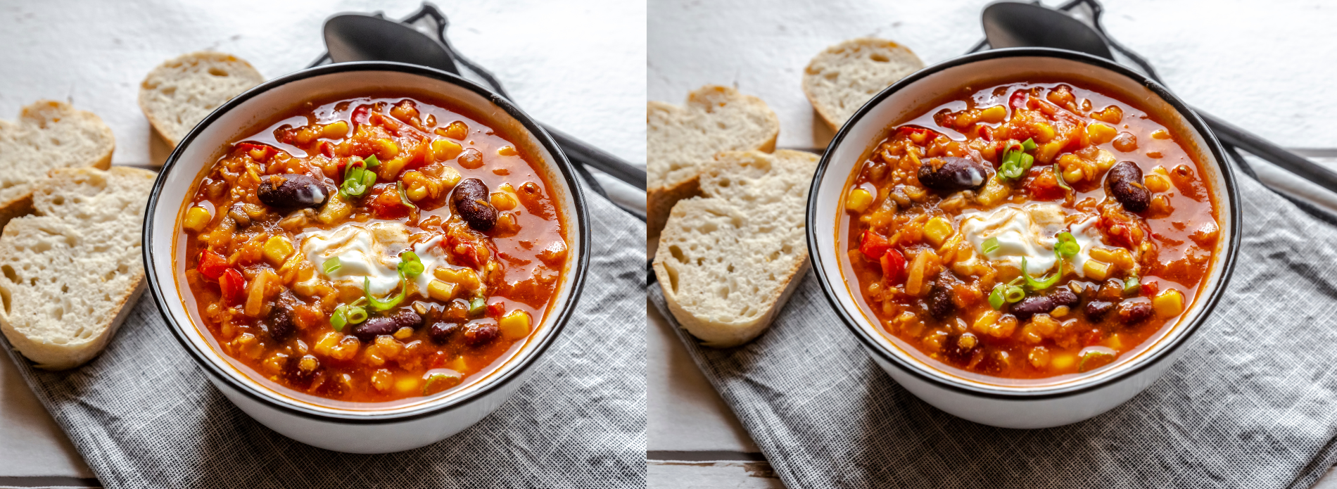 Sweet Potato and Bean Chili